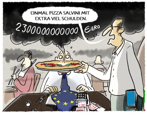 Cartoon: ...Rom... (medium) by markus-grolik tagged salvini,staatsverschuldung,strafverfahren,rom,italien,eu,europa,brüssel,salvini,staatsverschuldung,strafverfahren,rom,italien,eu,europa,brüssel