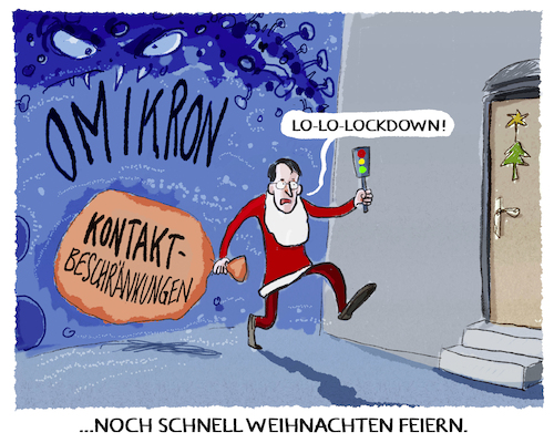 Cartoon: Santa Klaus (medium) by markus-grolik tagged lauterbach,experten,gremium,virologen,omnikrom,ausbreitung,kontaktbeschraenkungen,weihnachten,silvester,deutschland,ampel,gesundheitsminster,lauterbach,experten,gremium,virologen,omnikrom,ausbreitung,kontaktbeschraenkungen,weihnachten,silvester,deutschland,ampel,gesundheitsminster