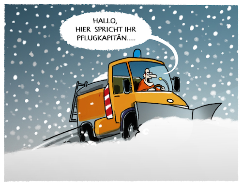 Cartoon: Schneechaos... (medium) by markus-grolik tagged winterdienst,räumfahrzeug,schnee,schneefall,winter,pflugkapitän,schneechaos,schneepflug,pflug,winterdienst,räumfahrzeug,schnee,schneefall,winter,pflugkapitän,schneechaos,schneepflug,pflug