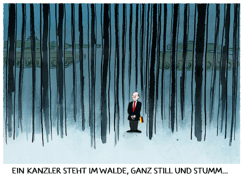 Scholzsches Schweigen... Scholzsches Schweigen...