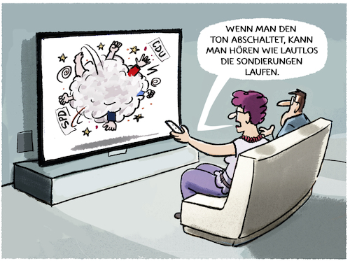 Sondierungsgespräche... Sondierungsgespräche...