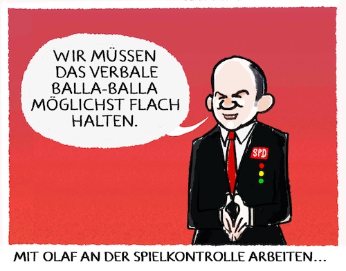 Cartoon: SPD (medium) by markus-grolik tagged sondierungsgespraeche,ampel,sondierungsgespräche,olaf,scholz,understatement,spd,cdu,fdp,csu,gruene,koalition,sondierungsgespraeche,ampel,sondierungsgespräche,olaf,scholz,understatement,spd,cdu,fdp,csu,gruene,koalition