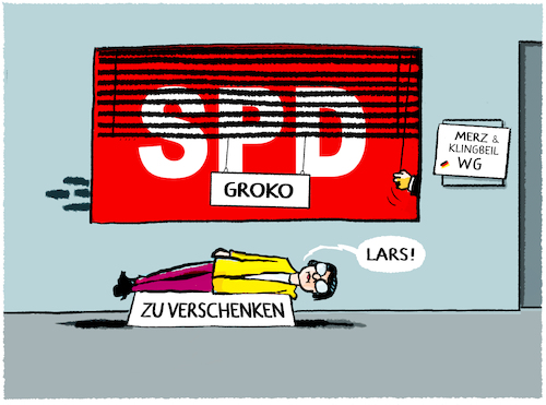 SPD stimmt Koalitionsvertrag zu SPD stimmt Koalitionsvertrag zu