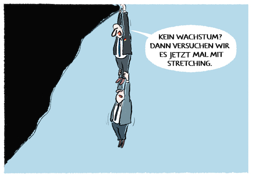 Cartoon: Streckübungen... (medium) by markus-grolik tagged deutschland,wirtschaft,nullwachstum,stagnation,ampel,fdp,spd,gruene,energiewende,industriestrom,industriestandort,industrie,deutschland,wirtschaft,nullwachstum,stagnation,ampel,fdp,spd,gruene,energiewende,industriestrom,industriestandort,industrie