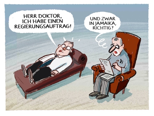 Cartoon: Therapiefall (medium) by markus-grolik tagged laschet,cdu,jamaika,bundestagswahl,csu,laschet,cdu,jamaika,bundestagswahl,csu