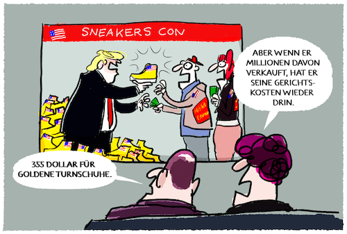 Trump-sneaker sell-out Trump-sneaker sell-out