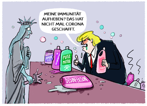 Trump noch immer immun... Trump noch immer immun...