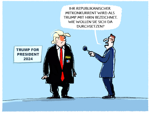 Trump kandidiert wieder... Trump kandidiert wieder...