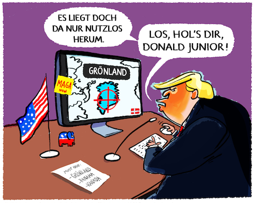 Trump will Grönland... Trump will Grönland...