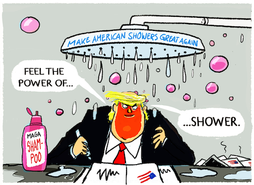 Trumps Duschkopf-Dekret