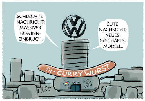 Verkaufsschlager VW Currywurst Verkaufsschlager VW Currywurst