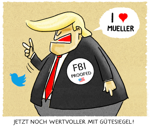 Cartoon: ...Vorabwahlkampfhilfe.. (medium) by markus-grolik tagged fbi,mueller,donald,trump,putin,russland,wahlkampfhilfe,cohen,fbi,mueller,donald,trump,putin,russland,wahlkampfhilfe,cohen