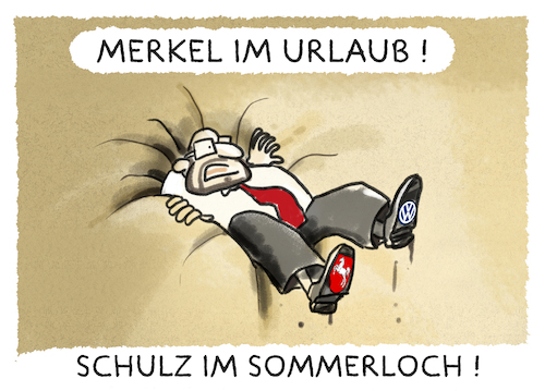 Cartoon: Wahlkämpfer (medium) by markus-grolik tagged spd,cdu,merkel,angela,martin,schulz,wahlkampf,kanzler,berlin,spd,cdu,merkel,angela,martin,schulz,wahlkampf,kanzler,berlin