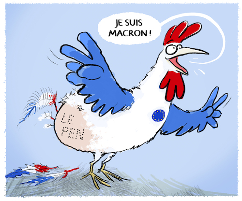 Wahlsieg fuer Macron Wahlsieg fuer Macron