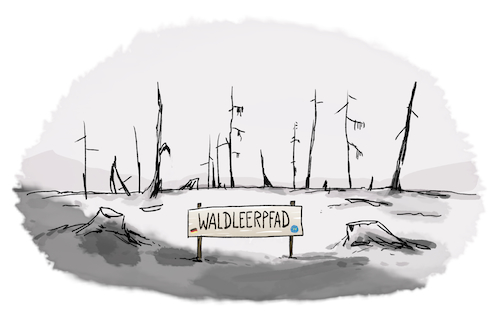 Cartoon: Waldzustandsbericht.. (medium) by markus-grolik tagged wälder,europa,sterben,stirbt,ausgestorben,aussterben,klima,umwelt,waldzustandsbericht,wald,dürre,klimawandel,borkenkäfer,waldsterben,deutschland,natur,wälder,europa,sterben,stirbt,ausgestorben,aussterben,klima,umwelt,waldzustandsbericht,wald,dürre,klimawandel,borkenkäfer,waldsterben,deutschland,natur