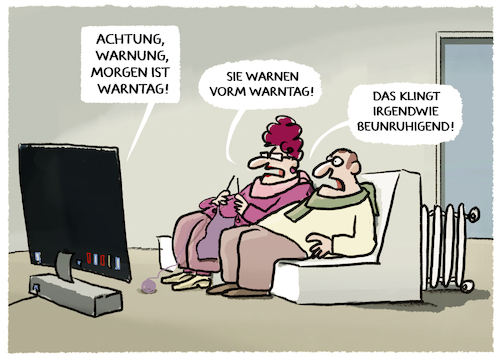 Warnung bundesweiter Warntag...