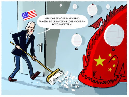 Wetterballons aus China... Wetterballons aus China...