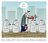 Cartoon: ..5G Netzausbau... (small) by markus-grolik tagged 5g,netz,netzausbau,glasfaserkabel,dsl,zukunft,milchkanne,digitalisierung,autonomes,fahren,auto,selbstfahrend,daten,china,apple,google,peking,huawei,berlin,deutschland