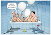 Cartoon: 99 Luftballons... (small) by markus-grolik tagged xi,jinping,ballon,spionageballon,spionage,wetterballon,luftraum,voelkerrecht,montana,testballons,affäre,usa,china,joe,biden,washington,peking,militaer,taiwan,suedpazifik,ballonstreit