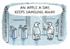 Cartoon: ... (small) by markus-grolik tagged börseappleaktierekordzahlenumsatzanlegerquartaler,ipads,telekommunikation,smartphones,analystengewinn,computer,spiel,karikatur,cartoon,grolik,börse,apple,aktie,rekord,zahlen,umsatz,anleger,quartalerwartungen,iphones