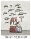 Cartoon: ... (small) by markus-grolik tagged heimwerker,dübel,baumarkt,selbermachen,mann,haushalt,wand,haus,bohren,hornbach,tooms,obi,nagel,hobby,akkubohrer,macho,schraubbohrer,leben,hobbykeller,grolik