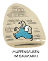 Cartoon: ... (small) by markus-grolik tagged heimwerker,baumarkt,muffe,suche,kunde,baumarktkunde,hammer,hämmern,bohren,do,it,yourself,hornbach,männer