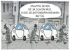 Cartoon: ... (small) by markus-grolik tagged tesla,google,verkehr,selbstfahrend,selbstfahrende,autos,automatisch,autonomes,fahren,zukunft,software,algorithmus,facebook,internet,konzerne,autobauer,bmw,apple,unfall,rechtsfragen,adac,versicherunggrolik