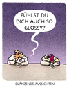 Cartoon: ...feeling almost premium.. (small) by markus-grolik tagged glossy,premium,bar,leben,zukunft,frau,mensch,prognose,denglisch,webesprech,text,werbung