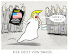 Cartoon: ... (small) by markus-grolik tagged davos,trump,weltwirtschaftsgipfel,siemens,käser,eu,europa,wirtschaftusa,america,first,china,indien,steuer,unternehmenssteuer,grolik,konzerne