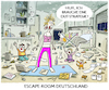 Cartoon: ... (small) by markus-grolik tagged corona,familie,exit,exitstrategie,mann,frau,kinde,kinder,homeoffice,homeschooling,yoga,ausgangssperre,kontaktsperre,socialdistancing,risiko,risiken,gesellschaft,wirtschaft,krankheit,überforderung,epidemie,pandemie,covid