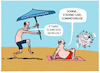 Cartoon: Ab in die Sommerpause... (small) by markus-grolik tagged sommerpause,sommerloch,scholz,merz,ampel,ampelstreit,fdp,gruene,koalition,deutschland,bundeskanzler,schatten,schattenkanzler,union,kanzlerkandidat,ferien,sommerinterview