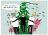 Cartoon: Ampelweihnachten (small) by markus-grolik tagged ampel,schuldenbremse,sparen,einsparungen,spd,fdp,gruene,klimawende,energiewende,finanzen,finanzminister,sparhaushalt,lindner,habeck,scholz,koalition,deutschland,berlin,bundesregierung