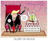 Cartoon: Aufrüstung... (small) by markus-grolik tagged waffen,usa,donald,trump,modi,indien,china,vormachtstellung,weltmacht,atommacht,delhihuawei,pentagon,peking,5g