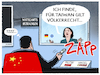 Cartoon: Baerbock positioniert sich... (small) by markus-grolik tagged china,peking,taiwan,pelosi,usa,voelkerrecht,aussenpolitik,barbock,ampel,xi,jinping,wirtschaft,handel,militaer,westen,europa,asien