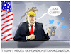 Cartoon: Baltimore-Twitter (small) by markus-grolik tagged donald,trump,us,usa,geheimdienst,ratcliffe,baltimore,cummings,twitter,demokraten,slum,armut,verelendung,rattenplage