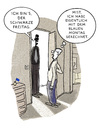 Cartoon: Besuch... (small) by markus-grolik tagged besuch,wirtschaft,krise,burn,wochentage,out,depression,november,und,so,weiter,cartoon,grolik