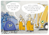 Cartoon: Bleibt EU auf ihrem Müll sitzen? (small) by markus-grolik tagged europas,umweltpolitik,china,plastikmüll,der,grüne,punkt,nachhaltig,eu,peking