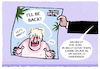 Cartoon: Boris... (small) by markus-grolik tagged england,tories,london,premierminister,truss,ruecktritt,nachfolger,boris,johnson,kandidaten