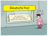 Briefzustellung...