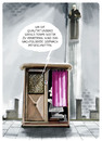 Cartoon: Closer to heaven... (small) by markus-grolik tagged kirche service dienstleistung beichte religion gott hotline qualitätssicherung telefon kredit kommunikation cartoon grolik