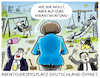 Cartoon: Corona-Lockerungen (small) by markus-grolik tagged verantwortung,abenteuer,abenteuerspielplatz,ministerpraesidenten,corona,pandemie,merkel,soeder,laschet,spd,cdu,csu,groko,berlin,bund,laender,foerderalismus