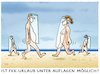 Cartoon: Der Sommer kommt... (small) by markus-grolik tagged schutz,schutzschild,durchsichtig,plexiglas,auflagen,urlaub,strand,leute,strandspaziergang,nackt,nackte,loesung,moeglichkeit,ansteckung,mundschutz,corona,fkkurlaub,sommer,ostsee,tourismus,gastronomie