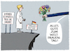 Cartoon: Deutscher Gender Pay Gap (small) by markus-grolik tagged deutschland,pflege,carearbeit,krankenpflege,altenpflege,bezahlung,karriere,frauen,rente,gender,pay,gap,weltfrauentag,frauentag