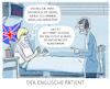 Cartoon: Diagnose (small) by markus-grolik tagged brexit,theresa,may,backstop,irland,europa,eu,brüssel