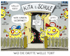 Cartoon: Dritte Welle... (small) by markus-grolik tagged rki,wieler,infektionen,kita,schule,grundschule,gesundheit,bildung,bildungssystem,deutschland,kinder,kindergarten,covid,corona,pandemie