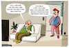 Cartoon: Ehepartner... (small) by markus-grolik tagged ehegatten,splitting,hetero,ehe,klingbeil,spd,deutschland,decoupling,strategische,partnerschaften,mann,frau,steuer,ampel,familie,kirche