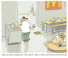 Cartoon: ...endlich... (small) by markus-grolik tagged plastikverbot,einwegplastik,europa,brüssel,mc,donald,fast,food,müll,umweltverschmutzung,plastikmüll,wegwerfgesellschaft