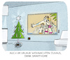 Cartoon: ...Energiewende... (small) by markus-grolik tagged stromanbieter,eon,rwe,nachwachsende,ehe,mann,frau,ressourcen,energie,strom,alternativ,windenergie,biogas,solarstrom,weihnachten,familie,digitalisierung,smarthome,google,alexa,amazon,vernetzung,sonnenenergie,nachhaltigkeit,nachhaltig