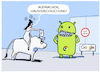 Cartoon: EU vs Google... (small) by markus-grolik tagged eu,europa,google,hausdurchsuchung,monopol,illustration,karikatur,durchsuchung,firma