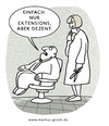 Cartoon: Extensions (small) by markus-grolik tagged frisur